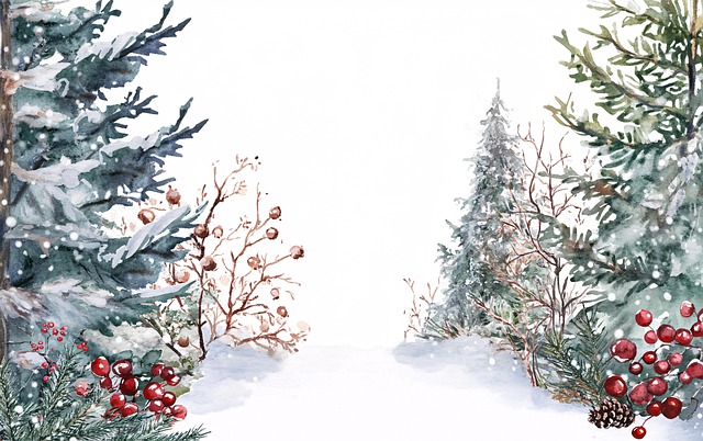 Free ai generated christmas festive illustration