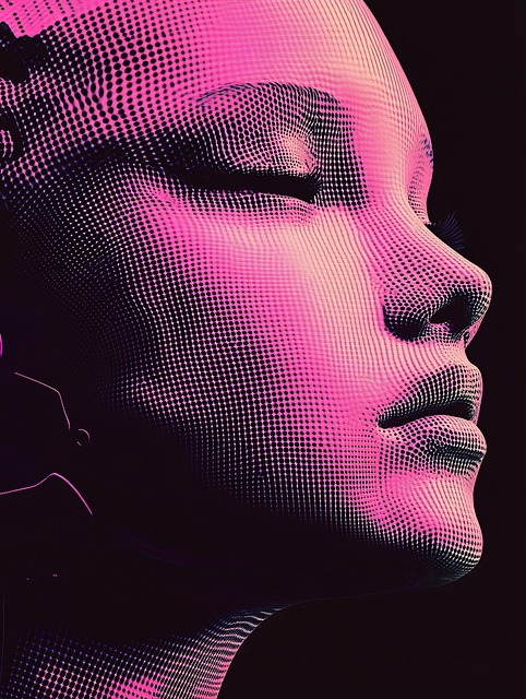 Free digital portrait female illustration