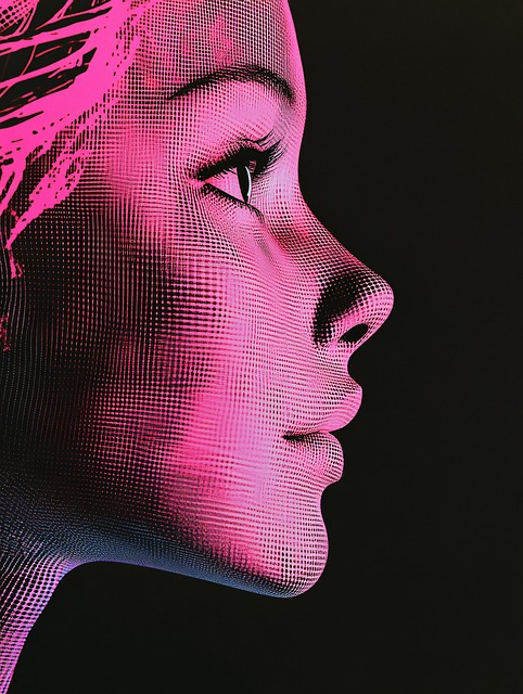Free digital portrait female illustration