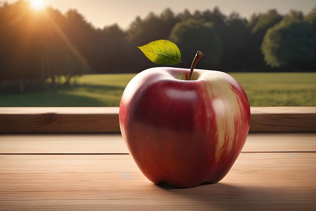 Download free HD stock image of Apple Fruit Free apple fruit ripe illustration