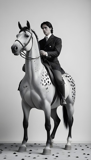 Free Ai Generated Horse Riding illustration and picture