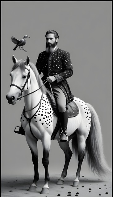Free Ai Generated Horse Riding illustration and picture