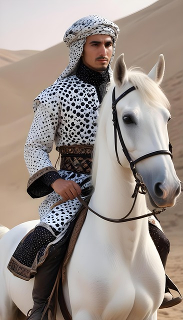 Free Ai Generated Horse Riding illustration and picture