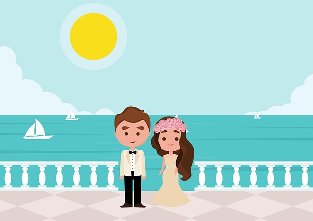 Free couple man woman illustration