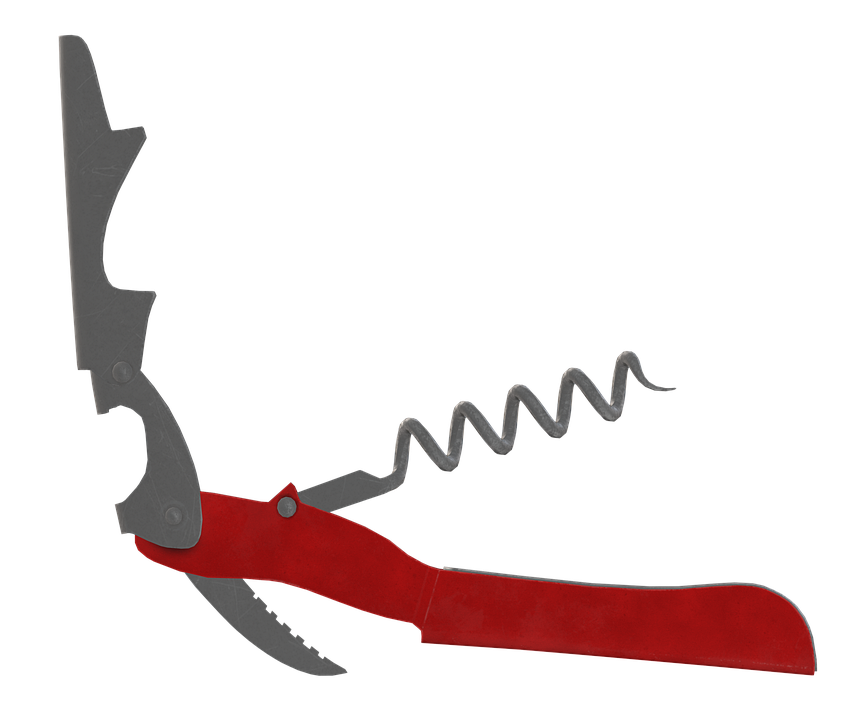 Uncorcker Vector Download Corkscrew, Opener, Uncork. Royalty-Free Stock Illustration ...