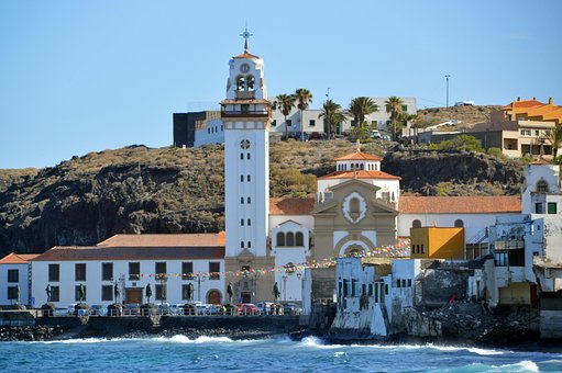 Teneriffa, Candelaria, Basilika, Meer