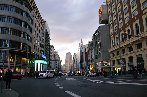 Madrid, Spanien, Toller Weg, Stadt