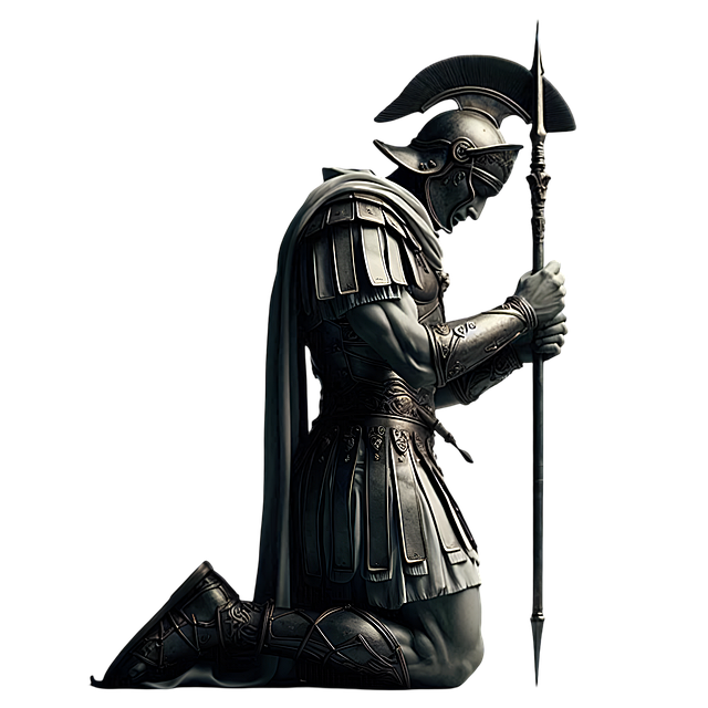 Free ai generated roman soldier illustration