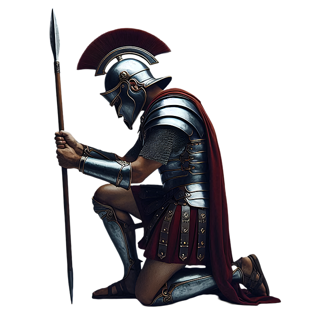 Free ai generated roman soldier illustration