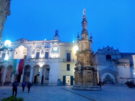 Nardowy, Apulia, Salento, Baroko, Plac