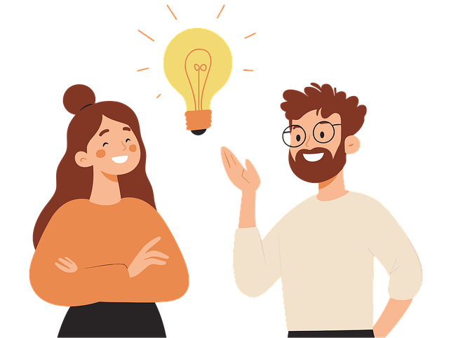 Free ai generated light bulb new ideas illustration
