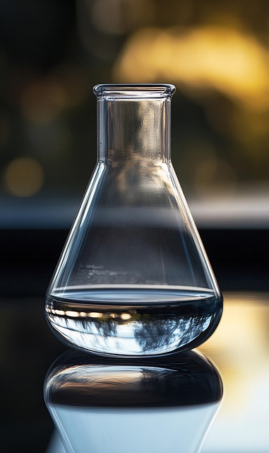 Free ai generated beaker liquid illustration