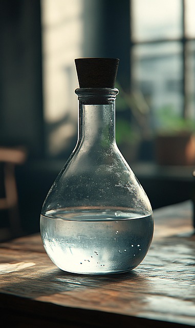 Free ai generated beaker liquid illustration