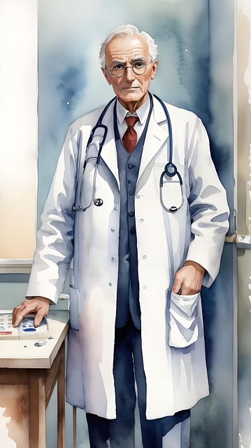 Free ai generated doctor hospital illustration
