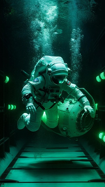 Free ai generated astronaut space illustration