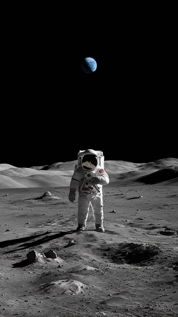 Free ai generated astronaut space illustration