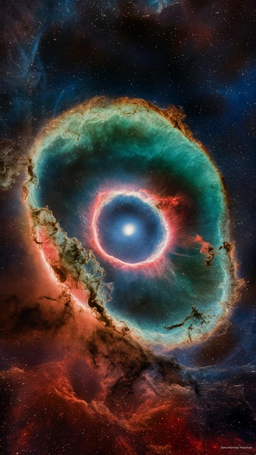 Free ai generated astronomy nebula illustration