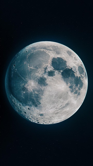 Free moon full moon space illustration