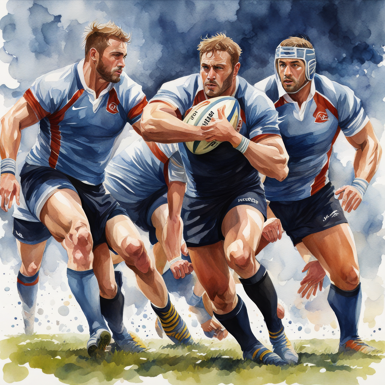 Free Rugby Graphics Download Rugby, Football, Ball. Royalty-Free Stock Illustration Image ...