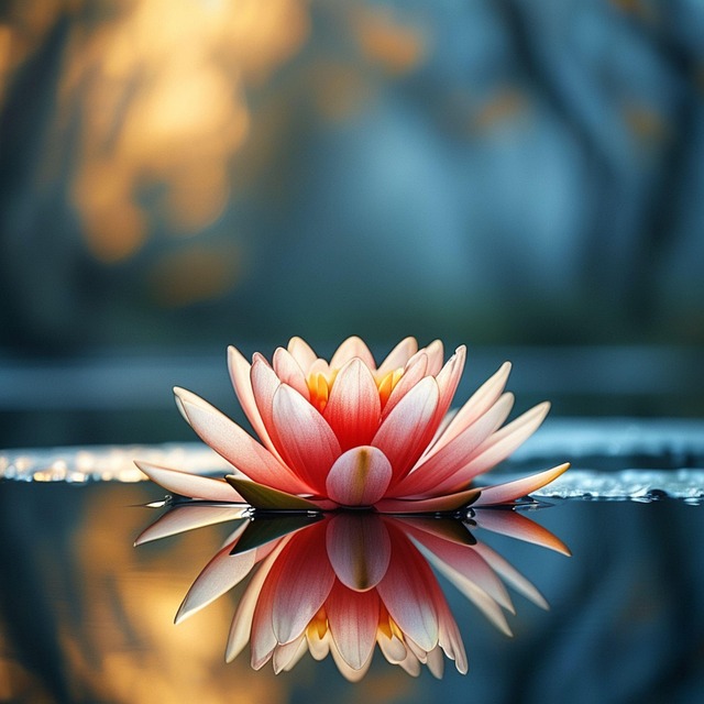 Free ai generated lotus flower illustration