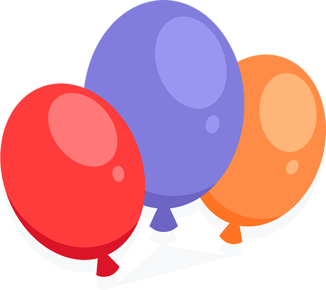 Free Balloons Decor illustration and picture