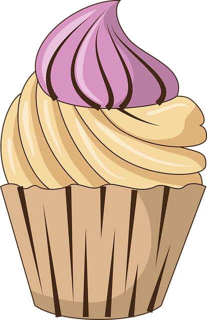 Free Delicious Cupcake illustration and picture