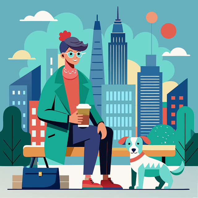 Download free HD stock image of Ai Generated Woman Free ai generated woman dog vector