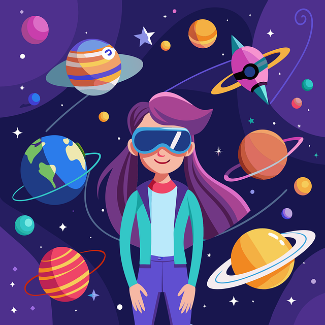 Download free HD stock image of Ai Generated Girl Free ai generated girl planets vector