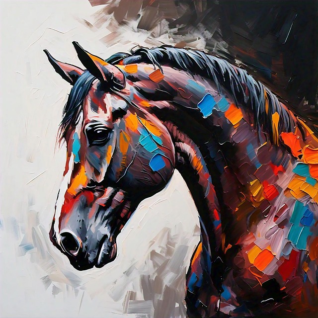 Download free HD stock image of Ai Generated Nature Free ai generated nature horse illustration