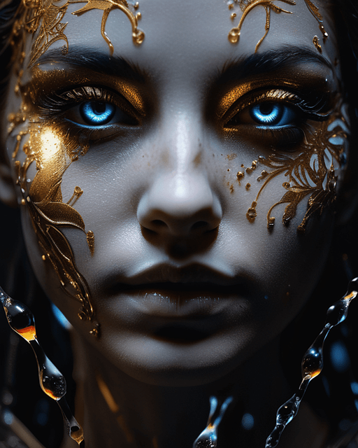 Download free HD stock image of Ai Generated Face Free ai generated face artwork illustration