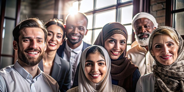Free ai generated world smile day togetherness illustration