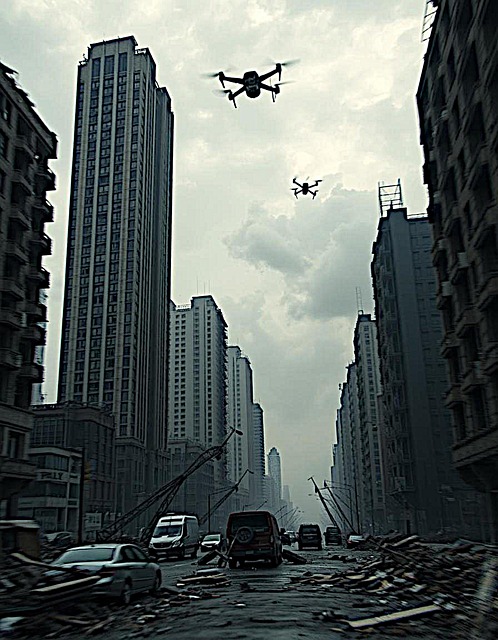 Dystopie, Apokalypse, Zerstörung, Stadt
