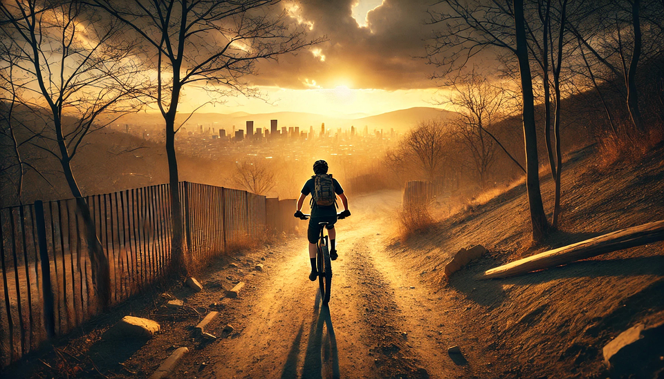 Bike Riding Image Ai Download Ai Generated, Bike Ride, Mountain. Royalty-Free Stock ...