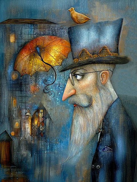 Free ai generated whimsical surreal illustration