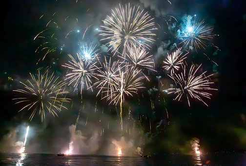 Vuurwerk, Sylvester, Pyrotechniek
