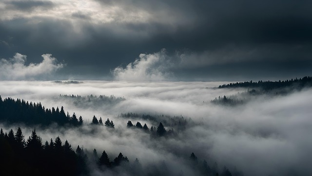 Free ai generated clouds blue sky illustration