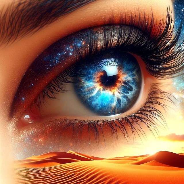 Ai Generiert, Auge, Iris, Universum