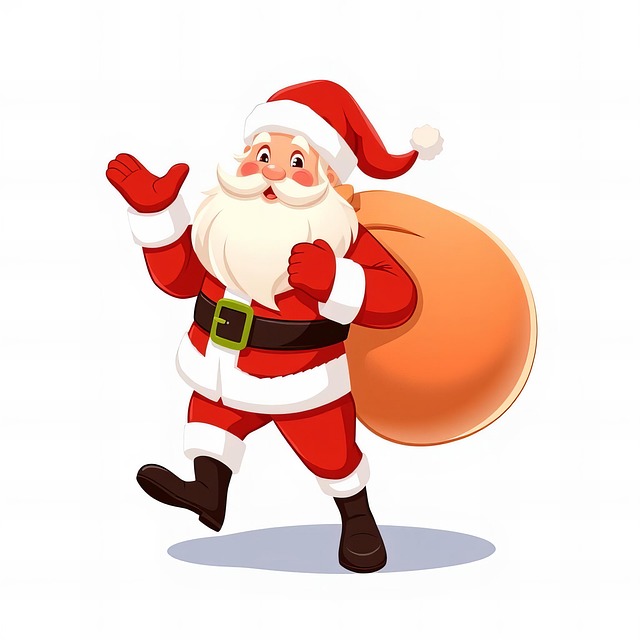 Download free HD stock image of Ai Generated Santa Free ai generated santa santa claus illustration