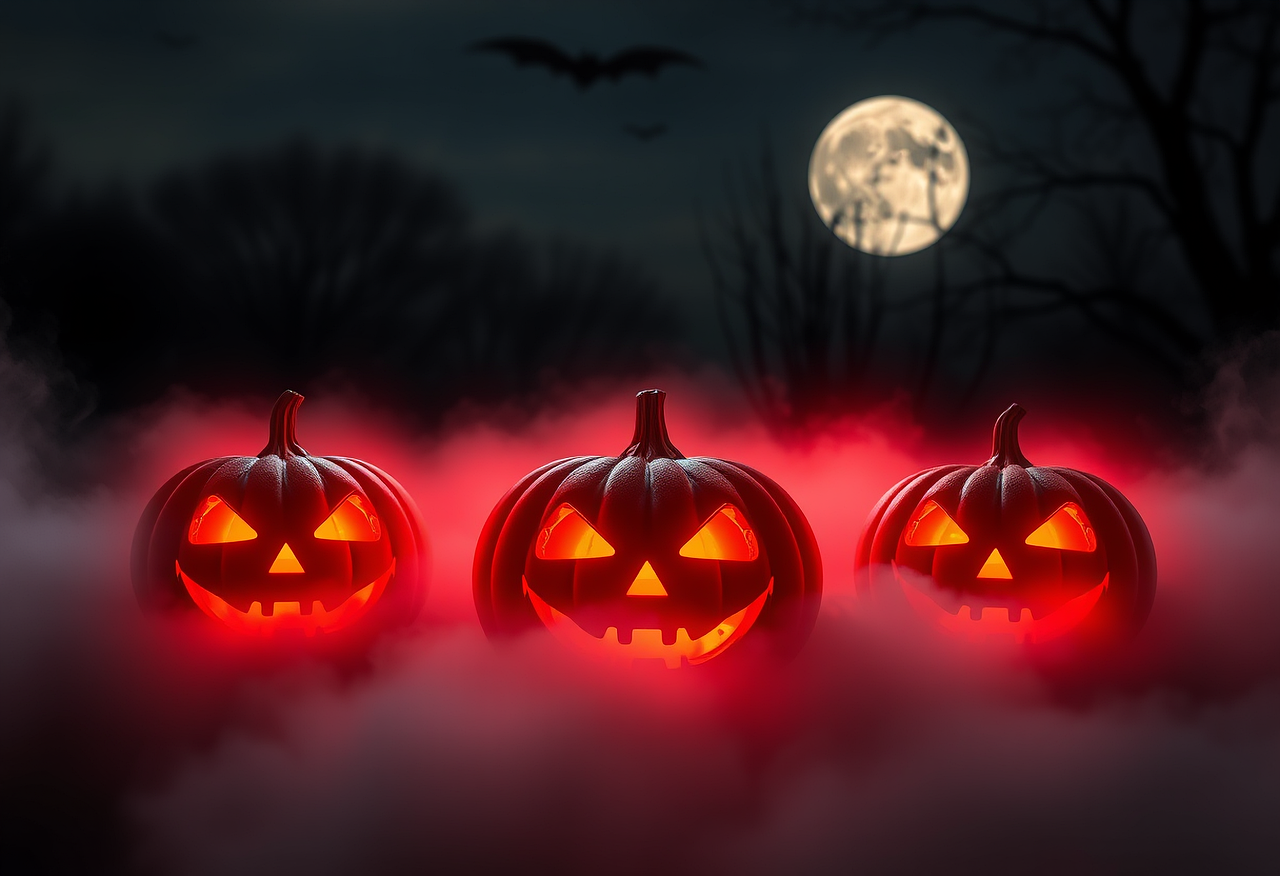 Download free HD stock image of Ai Generated Pumpkins Free ai generated pumpkins carved pumpkins illustration