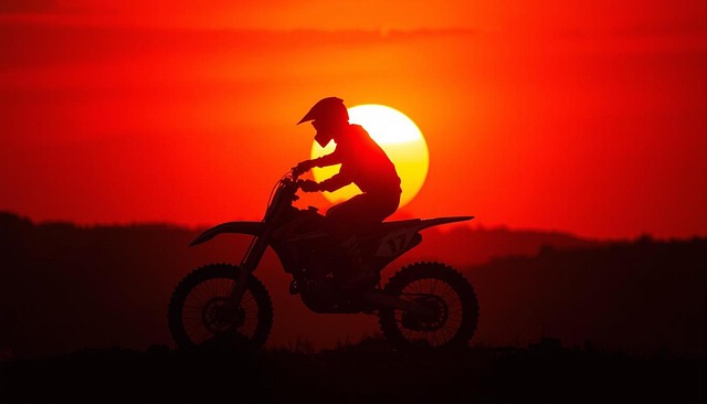 Free Ai Generated Motorbike illustration and picture