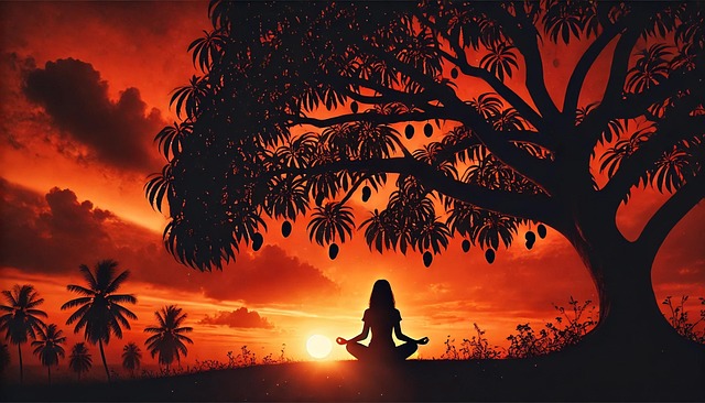 Free Meditation Yoga illustration and picture
