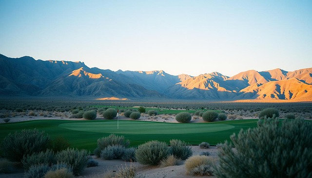 Free Ai Generated Golf Course illustration and picture