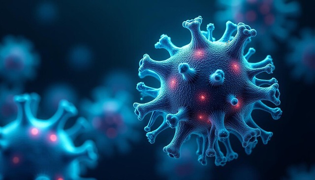 Free Ai Generated Virus illustration and picture