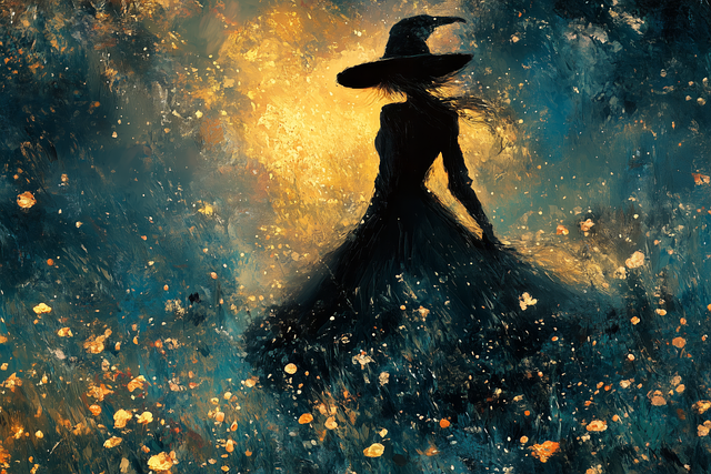 Download free HD stock image of Witch Magic Free witch magic mystical illustration