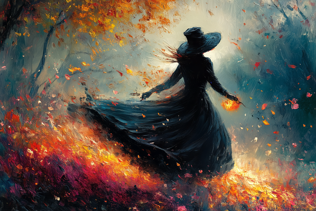Free witchcraft witch magic illustration