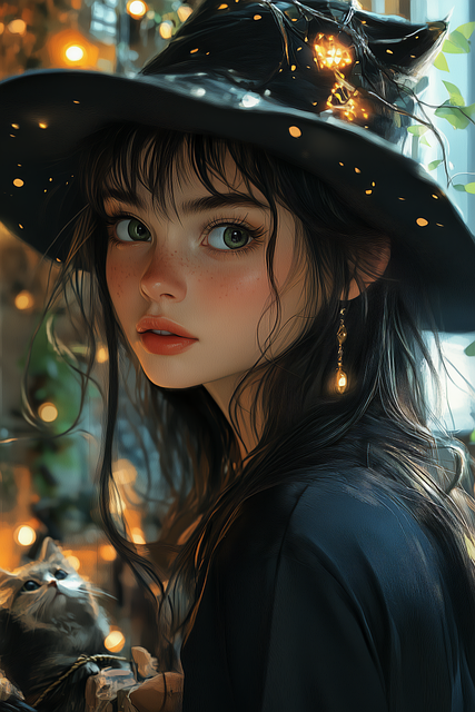 Free Witchcraft Witch illustration and picture