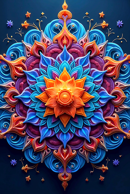 Free Mandala Decoration illustration and picture