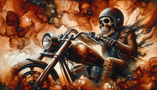 Ai Genereret, Motorcykel, Skelet