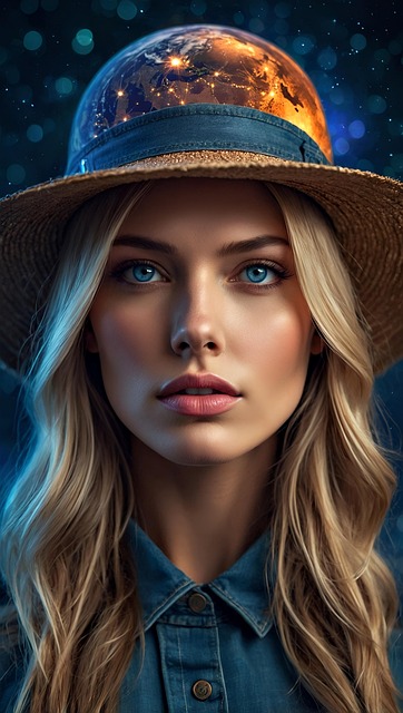 Ai Gegenereerd, Vrouw, Portret