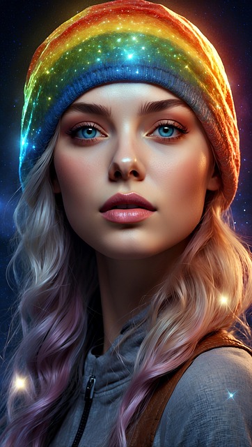 Ai Gegenereerd, Vrouw, Portret